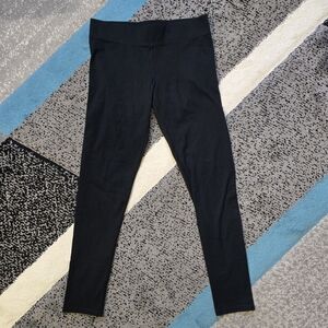 Aerie Cotton Blend Black Leggings,  M, NWOT